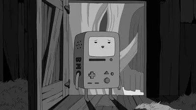 BMO en Blanco y Negro