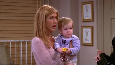 El de cuando la hermana de Rachel hace de canguro